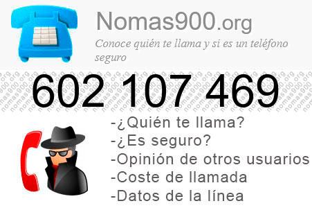 Teléfono 602107469