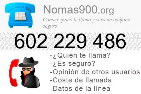 Teléfono 602229486