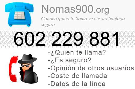 Teléfono 602229881