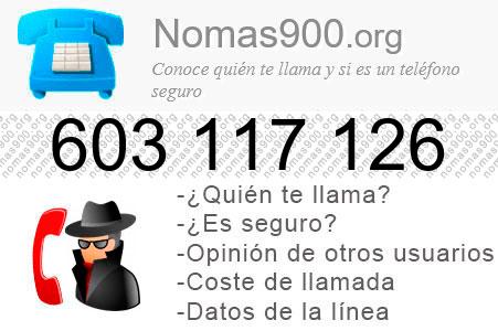 Teléfono 603117126