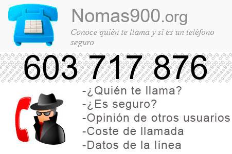 Teléfono 603717876
