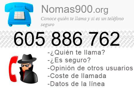 Teléfono 605886762
