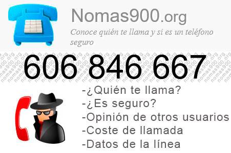 Teléfono 606846667