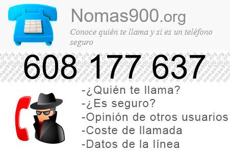 Teléfono 608177637