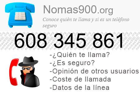Teléfono 608345861
