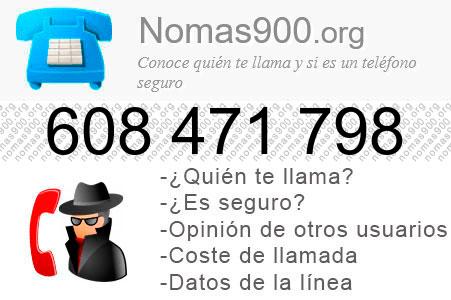 Teléfono 608471798