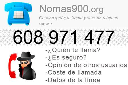 Teléfono 608971477