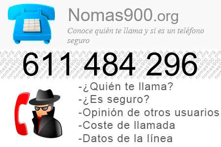 Teléfono 611484296