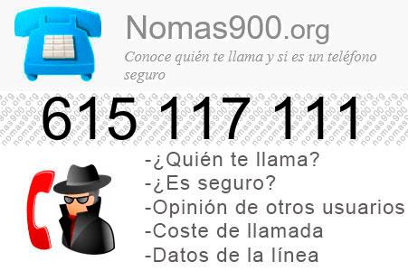 Teléfono 615117111