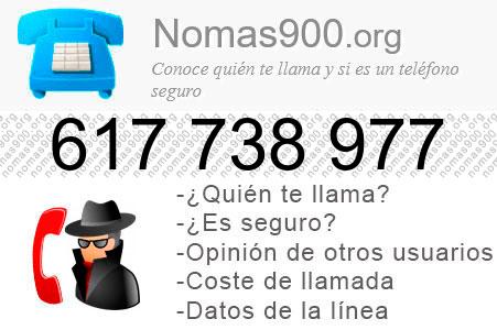 Teléfono 617738977