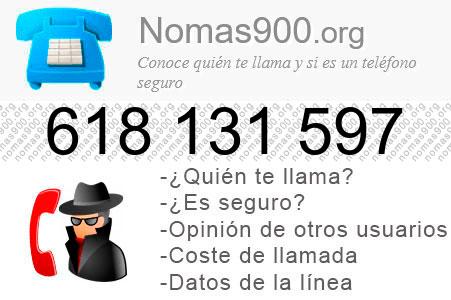 Teléfono 618131597