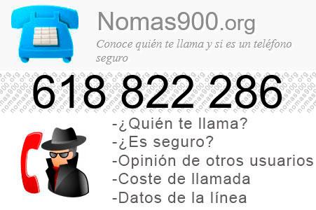 Teléfono 618822286