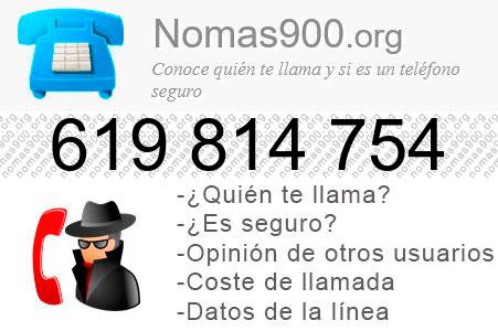 Teléfono 619814754
