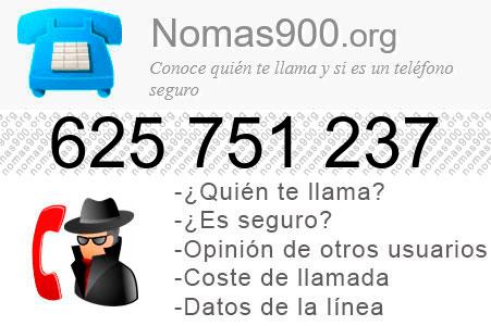 Teléfono 625751237