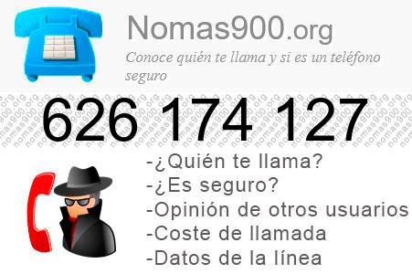 Teléfono 626174127