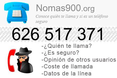 Teléfono 626517371