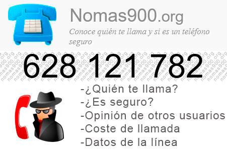 Teléfono 628121782