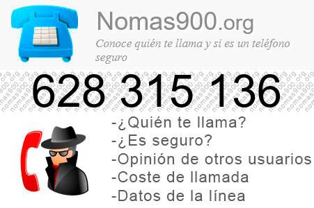Teléfono 628315136