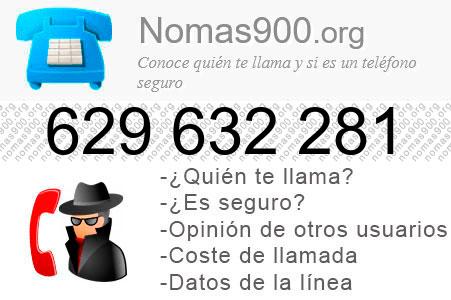 Teléfono 629632281