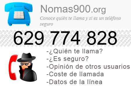Teléfono 629774828