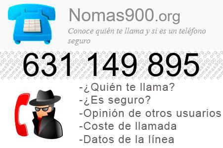 Teléfono 631149895