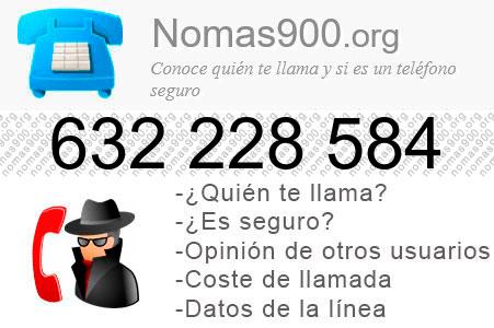 Teléfono 632228584