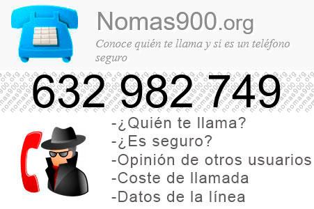 Teléfono 632982749