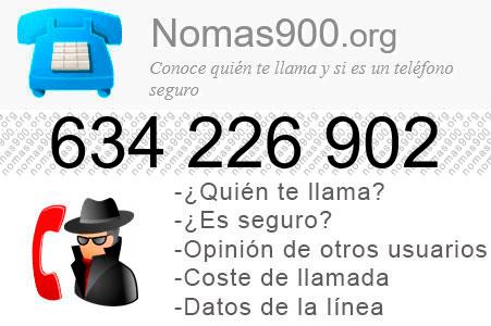 Teléfono 634226902