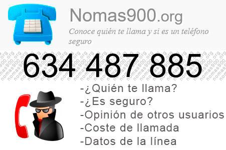 Teléfono 634487885
