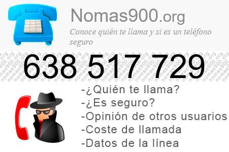Teléfono 638517729