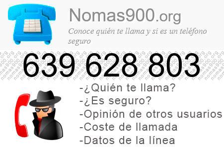 Teléfono 639628803