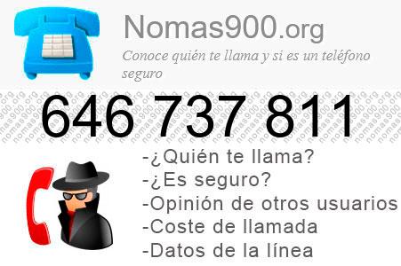 Teléfono 646737811