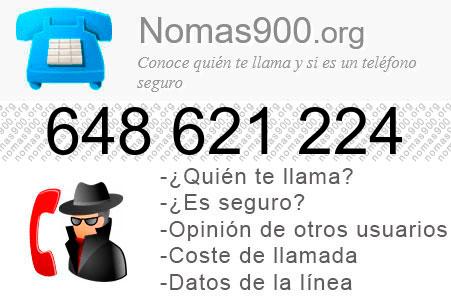 Teléfono 648621224