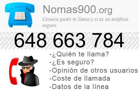 Teléfono 648663784
