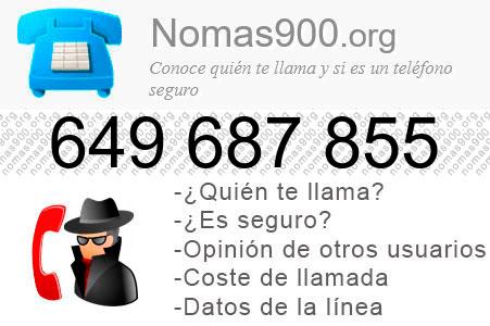 Teléfono 649687855