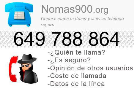 Teléfono 649788864