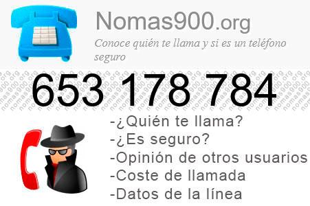Teléfono 653178784