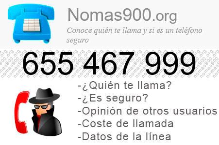 Teléfono 655467999