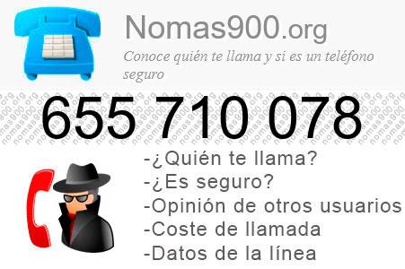 Teléfono 655710078