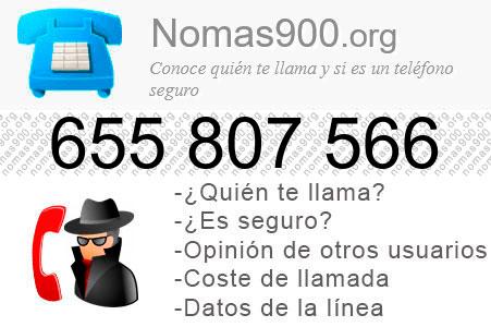 Teléfono 655807566