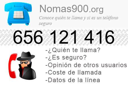 Teléfono 656121416