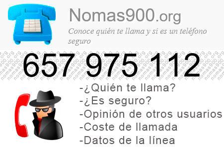 Teléfono 657975112