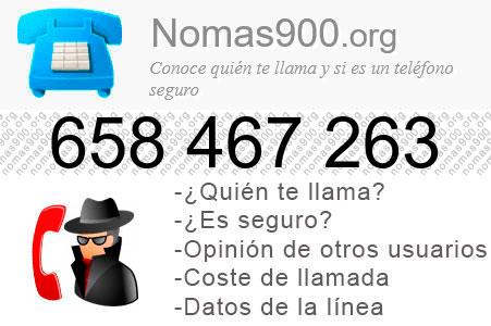 Teléfono 658467263