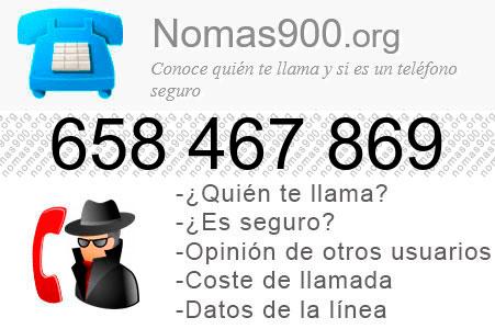 Teléfono 658467869