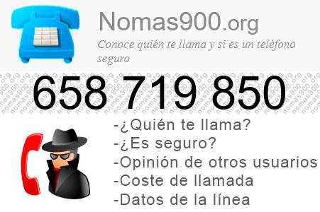 Teléfono 658719850