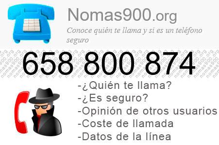 Teléfono 658800874