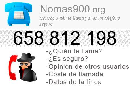 Teléfono 658812198
