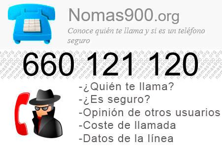 Teléfono 660121120
