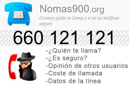 Teléfono 660121121