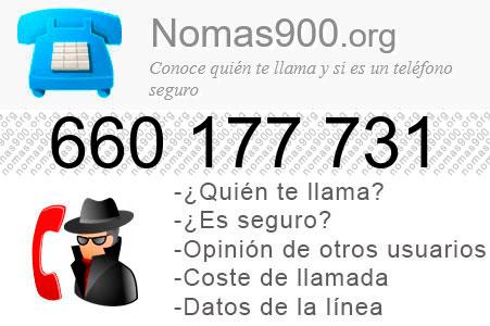 Teléfono 660177731